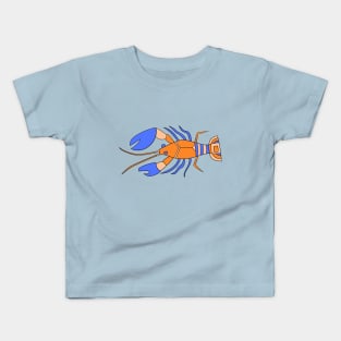 Blue Lobster Kids T-Shirt